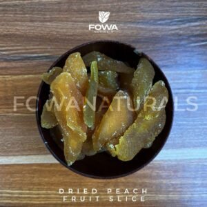 Dried Peach Fruit Slices