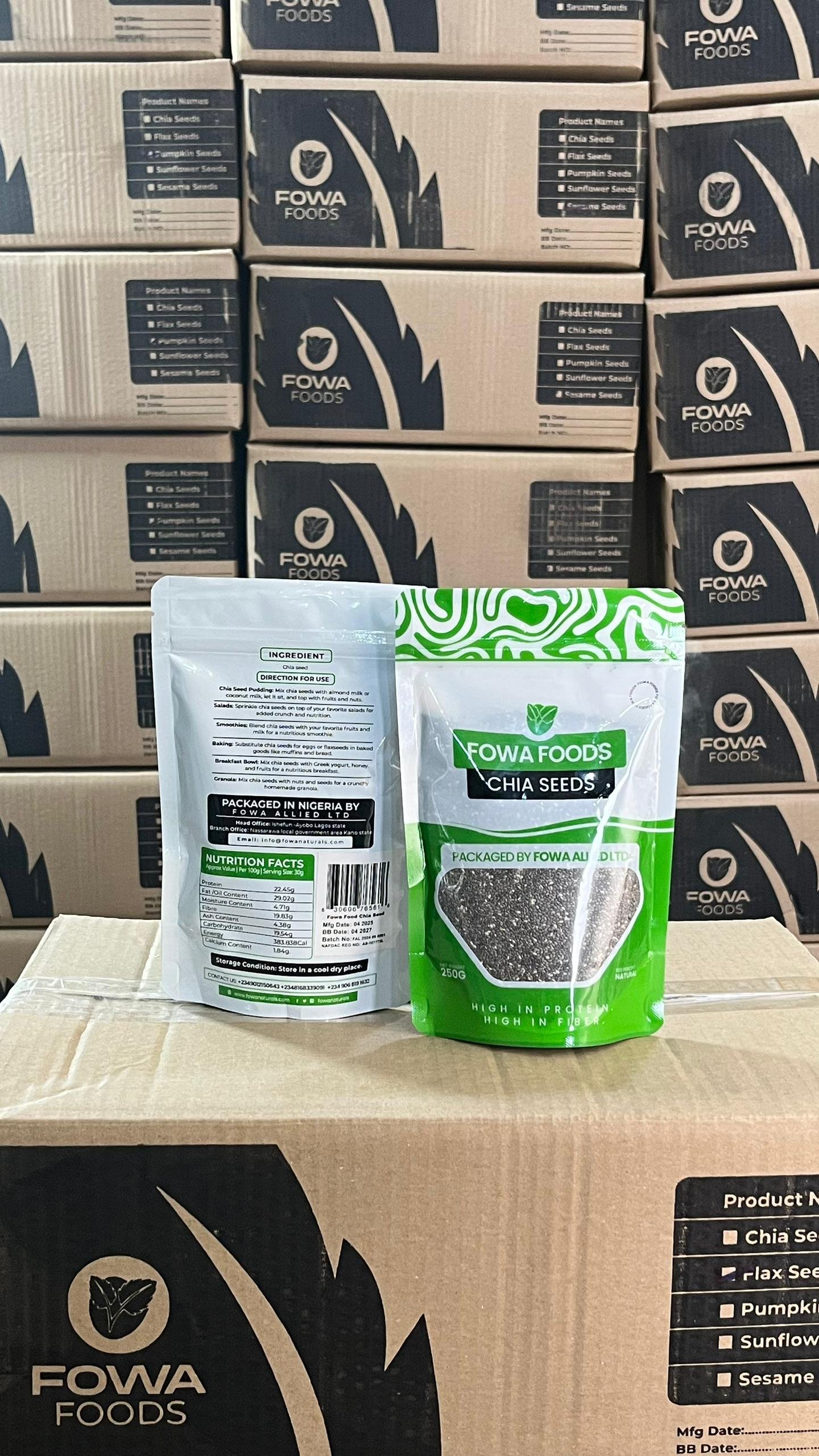 FOWA Allied Chia Seeds