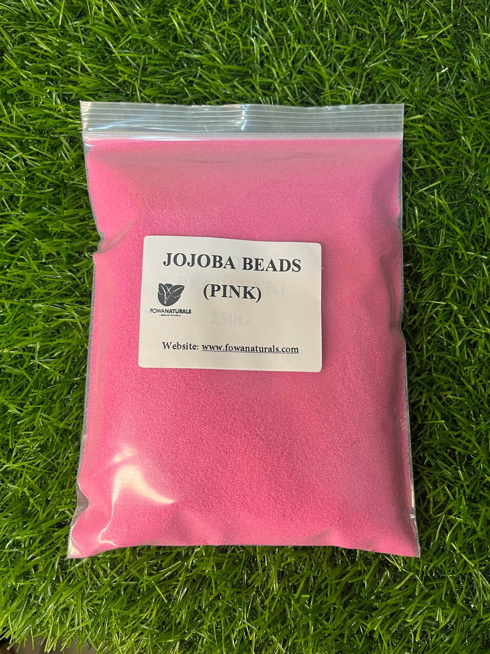 Jojoba Beads (Pink)
